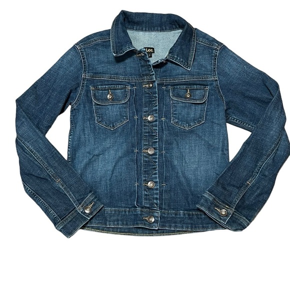 Lee Holden denim button down jacket - Picture 3 of 11